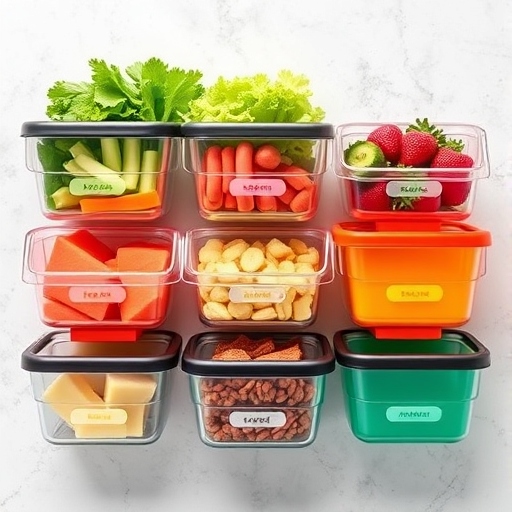 color-coded portion control containers for weight loss