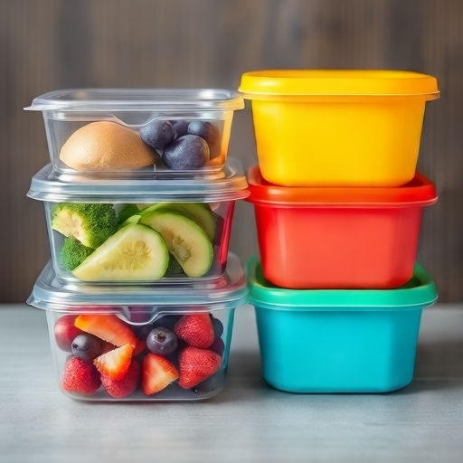 an infographic on portion sizes in containers