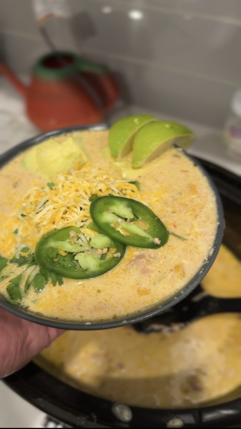 White Chicken Chili Homemade