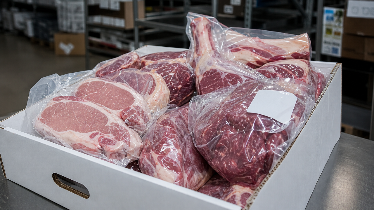 Vacuum-sealed raw pork, beef, and goat meat packages recalled by Star Meat Delivery for bypassing USDA inspection